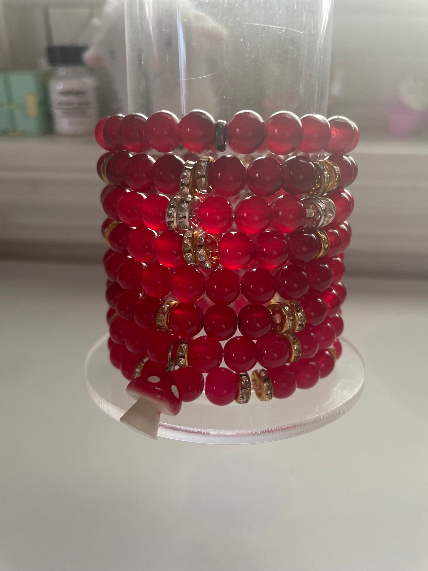 Red Stacked Set