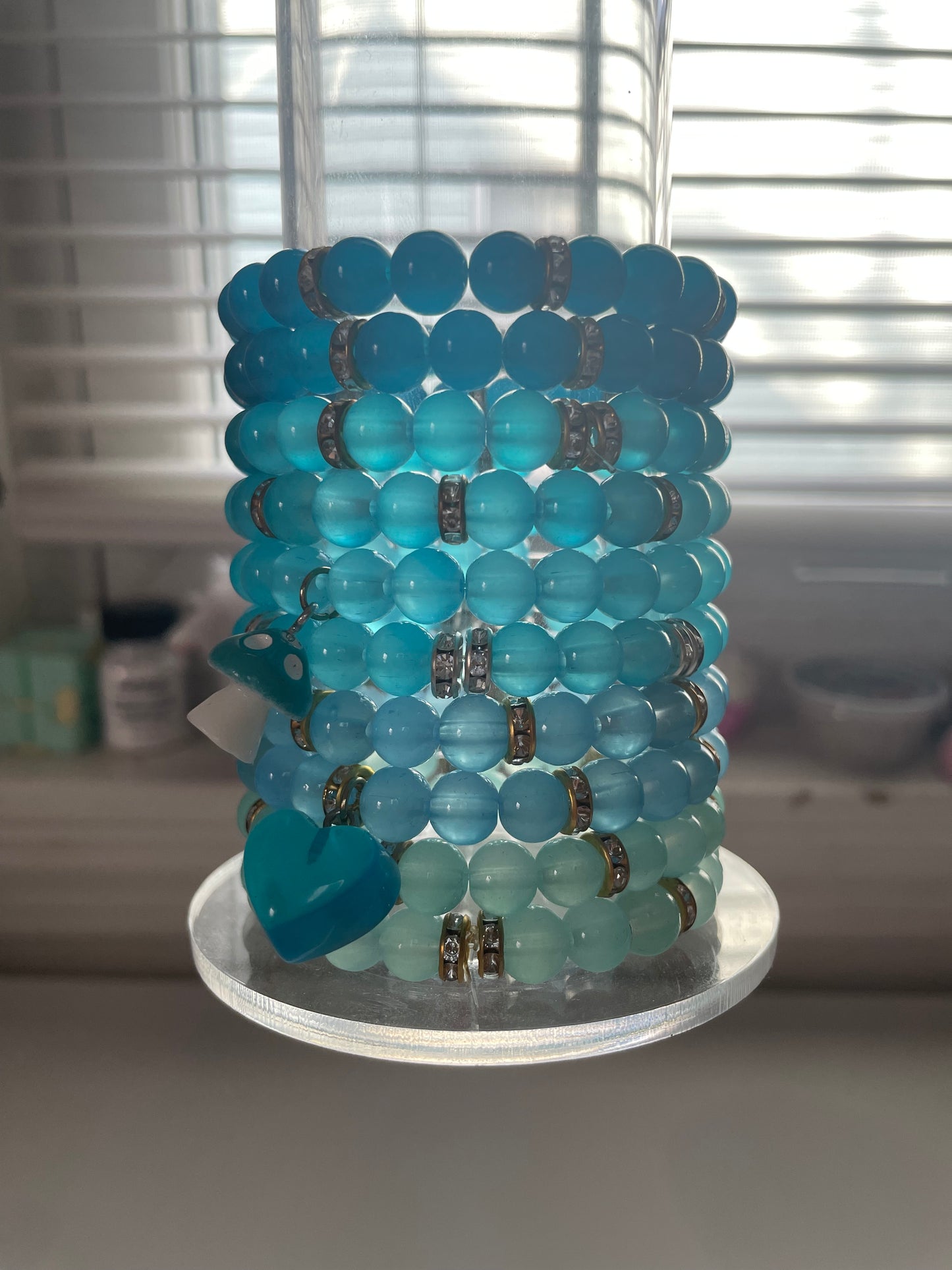 Blue Stacked Set
