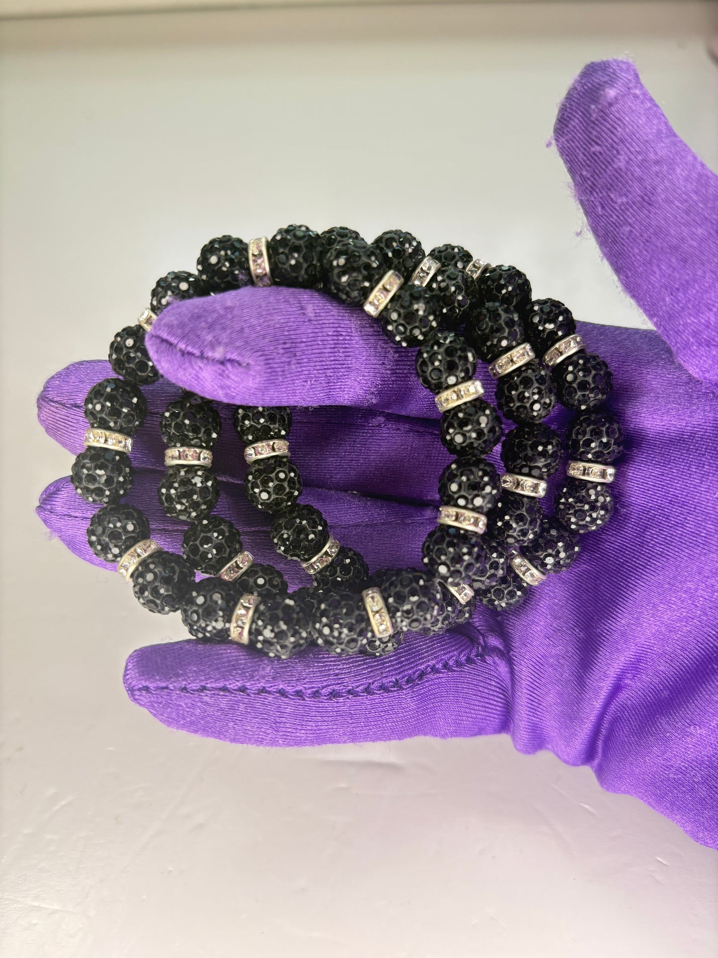 Glittery Black