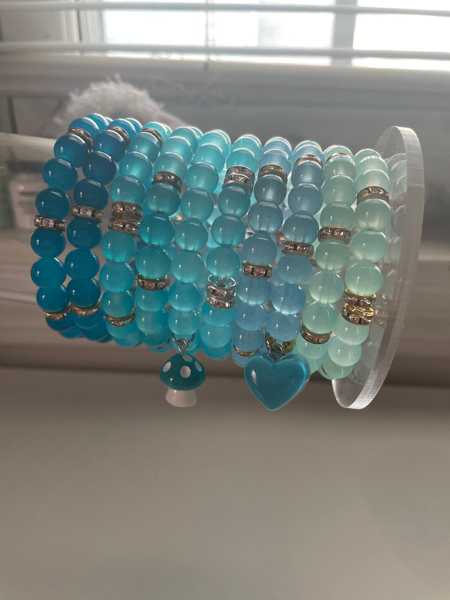 Blue Stacked Set