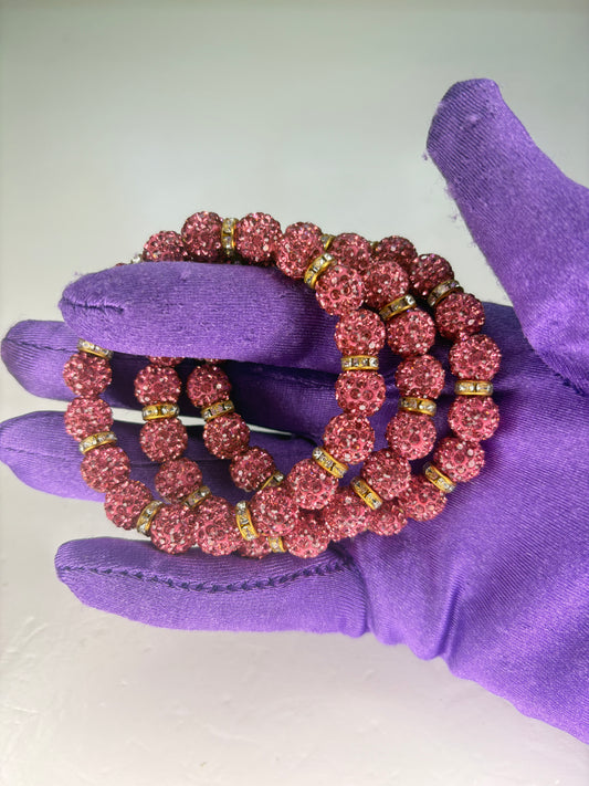 Glittery Pink
