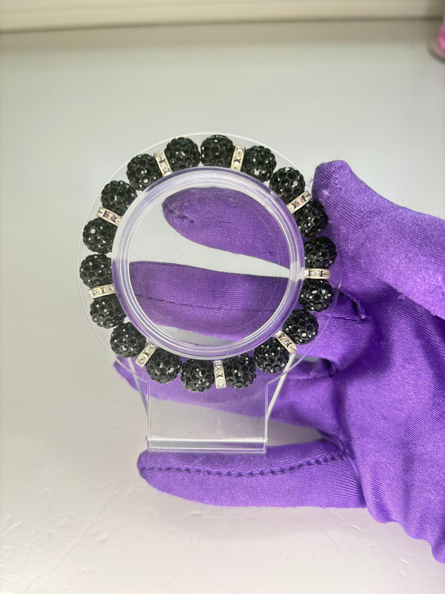 Glittery Black