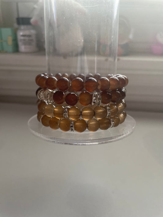 Brown Stacked Set